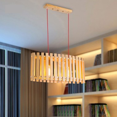 Office-modern-wooden-chandeliers-custom-wood-pendant