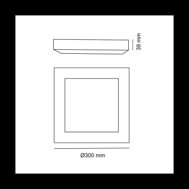 placa-led-know-ip54-30w-4000k-quadrado-antracita-4